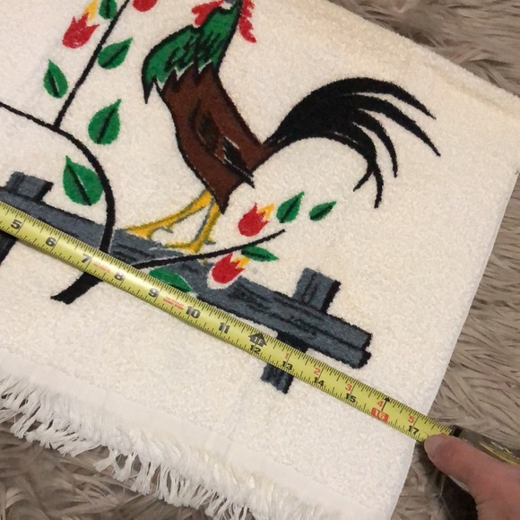 Vintage Kitchen Towel-Farm House Chic-Retro Vibes-NWT-Double Sided Image - Picture 5 of 8